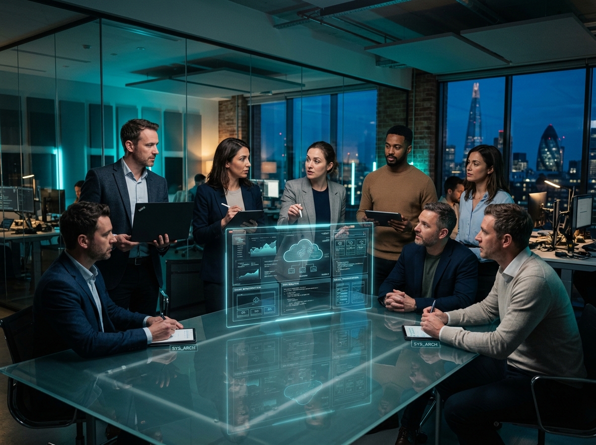 Cyla Solutions UK IT Consultancy Team at Work